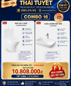 Combo thiết bị vệ sinh TOTO 16