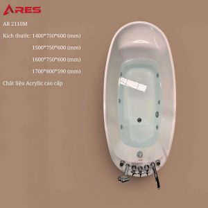 Bồn Tắm ARES AR2110M Massager Đặt Sàn