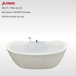 Bồn Tắm ARES AR2176 Đặt Sàn