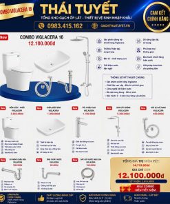 Combo thiết bị vệ sinh Viglacera số 16
