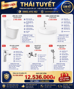 Combo thiết bị vệ sinh TOTO 20