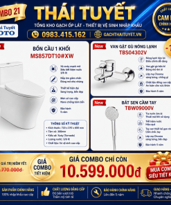 Combo thiết bị vệ sinh TOTO 21