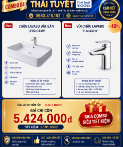 Combo thiết bị vệ sinh TOTO 04
