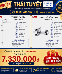 Combo thiết bị vệ sinh TOTO 07