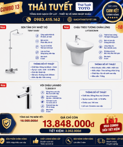 Combo thiết bị vệ sinh TOTO 13