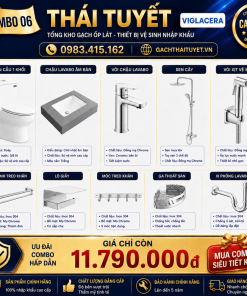 Combo thiết bị vệ sinh Viglacera số 6