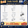 Combo thiết bị vệ sinh Inax + Belli số 8
