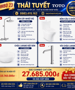 Combo thiết bị vệ sinh TOTO 23