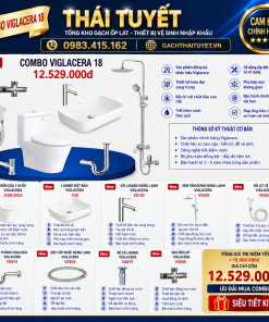 Combo thiết bị vệ sinh Viglacera số 18