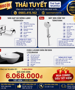 Combo thiết bị vệ sinh TOTO 09