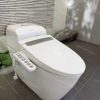 Bàn cầu một khối Dòng S400 kết hợp Nắp điện tử INAX mã AC-1032+CW-H20VN