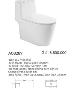 Bàn cầu một khối Kolni mã A08287