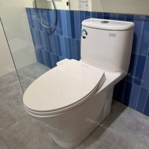 Bàn cầu một khối LOVEN + Nắp rửa thông minh INAX mã VF-1862