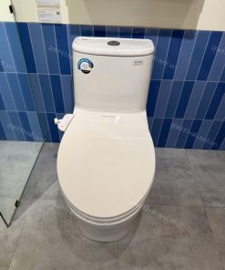 Bàn cầu một khối LOVEN + Nắp rửa thông minh INAX mã VF-1862