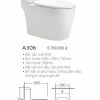 Bàn cầu một khối kolni mã A033