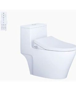 Bàn cầu một khối nắp cơ CAESAR mã C1356F+TAF512H