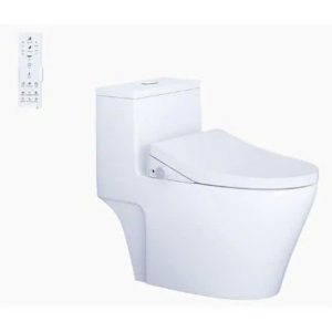 Bàn cầu một khối nắp cơ CAESAR mã C1356F+TAF512H