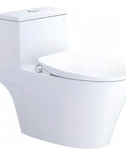 Bàn cầu một khối nắp cơ CAESAR mã C1356G+TAF060