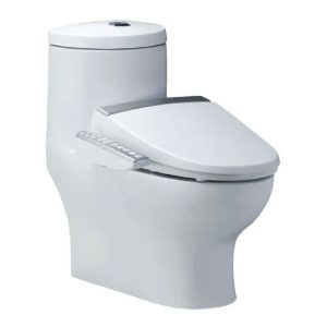 Bàn cầu một khối nắp điện tử CAESAR mã CD1357TAF200H