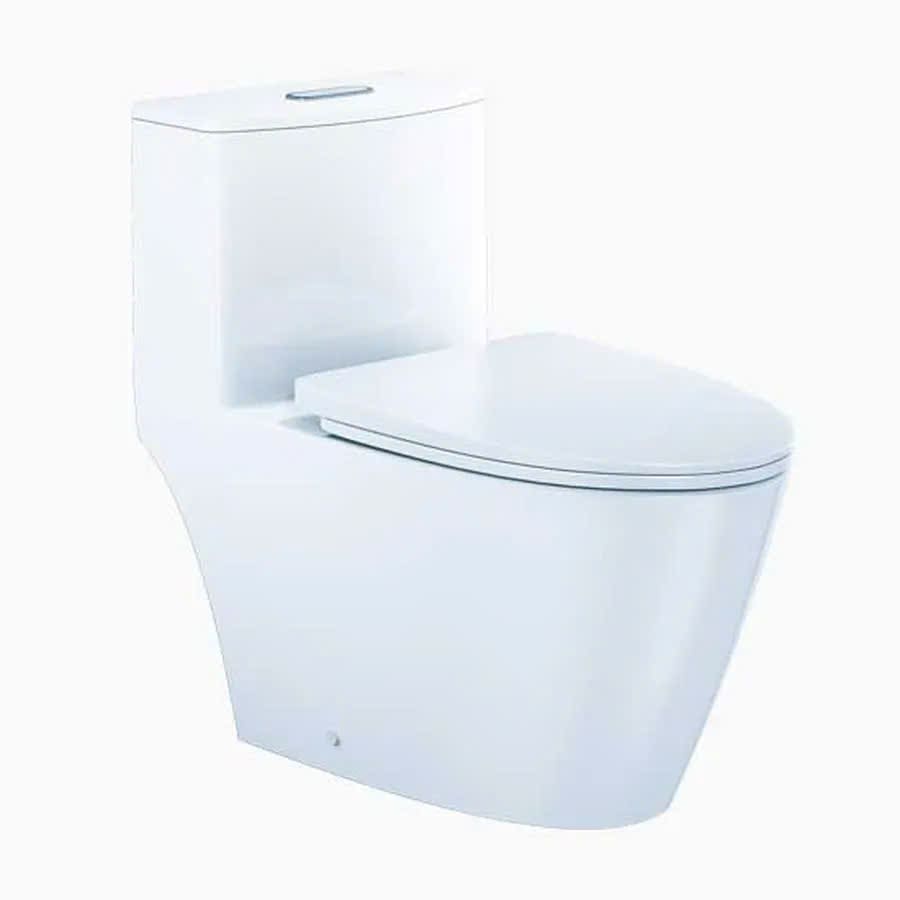 Bàn cầu một khối nắp êm CAESAR mã C1363