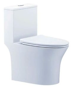 Bàn cầu một khối nắp êm CAESAR mã C1391