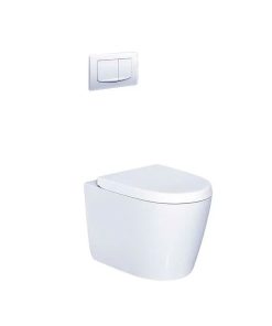 Bàn cầu treo tường CAESAR mã CPT1505