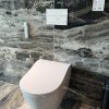 Bàn cầu treo tường dáng chữ D nắp điện tử ToTo mã CW542HME5U