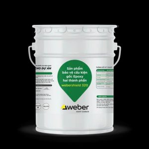 Bảo Vệ Cấu Kiện Gốc EPOXY 2 Thành Phần WEBERSHIELD 320