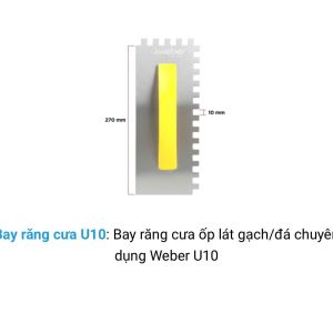 Bay Răng Cưa U10 WEBER