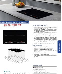 Bếp Điện Từ EUROFIRE mã EU-K116 SIGNATURE