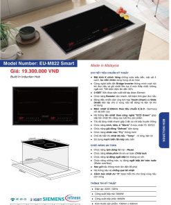 Bếp Điện Từ EUROFIRE mã EU-M822 SMART