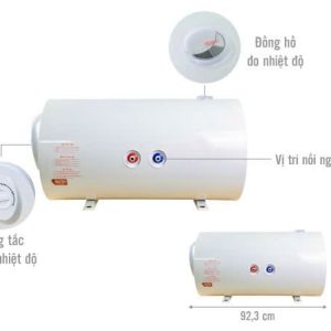 Bình nóng lạnh Ariston PRO R 100 H 2.5 FE (100L - Ngang)