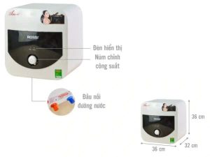 Bình nóng lạnh Rossi Amore RAM-15SQ 15 lít