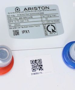Bình nóng lạnh gián tiếp ARISTON AN2 30R 2.5 FE 30 lít
