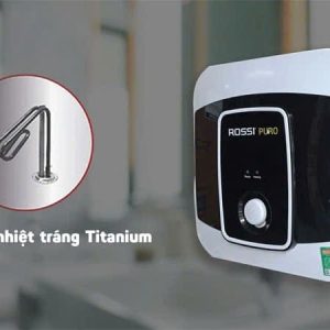 Bình nóng lạnh vuông Rossi Puro PRORPO 20SQ 20 lít