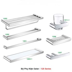 Bộ Phụ Kiện inox Geler 120 Series