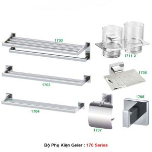 Bộ Phụ Kiện inox Geler 170 Series