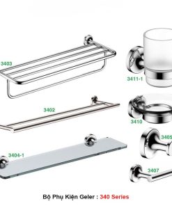 Bộ Phụ Kiện inox Geler 340 Series