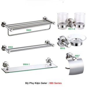 Bộ Phụ Kiện inox Geler 990 Series