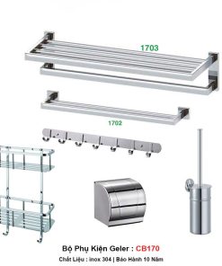 Bộ Phụ Kiện inox Geler CB170