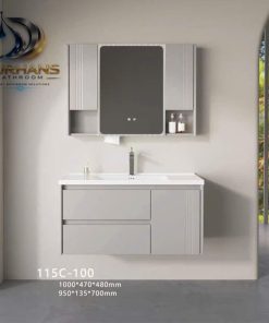 Bộ tủ chậu LAVABO 115C PC chống nước