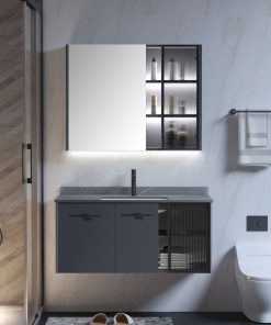 Bộ tủ chậu LAVABO 213 Chất liệu INOX
