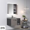 Bộ tủ chậu LAVABO 215 Chất liệu INOX