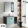 Bộ tủ chậu LAVABO 216 Chất liệu INOX