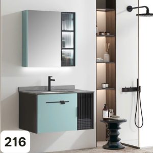 Bộ tủ chậu LAVABO 216 Chất liệu INOX