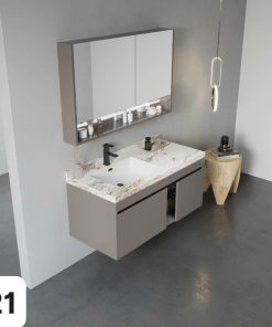 Bộ tủ chậu LAVABO 221 Chất liệu INOX