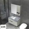 Bộ tủ chậu LAVABO 225 Chất liệu INOX