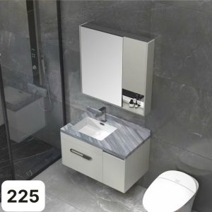 Bộ tủ chậu LAVABO 225 Chất liệu INOX