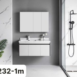 Bộ tủ chậu LAVABO 232 Chất liệu INOX