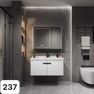 Bộ tủ chậu LAVABO 237 Chất liệu INOX